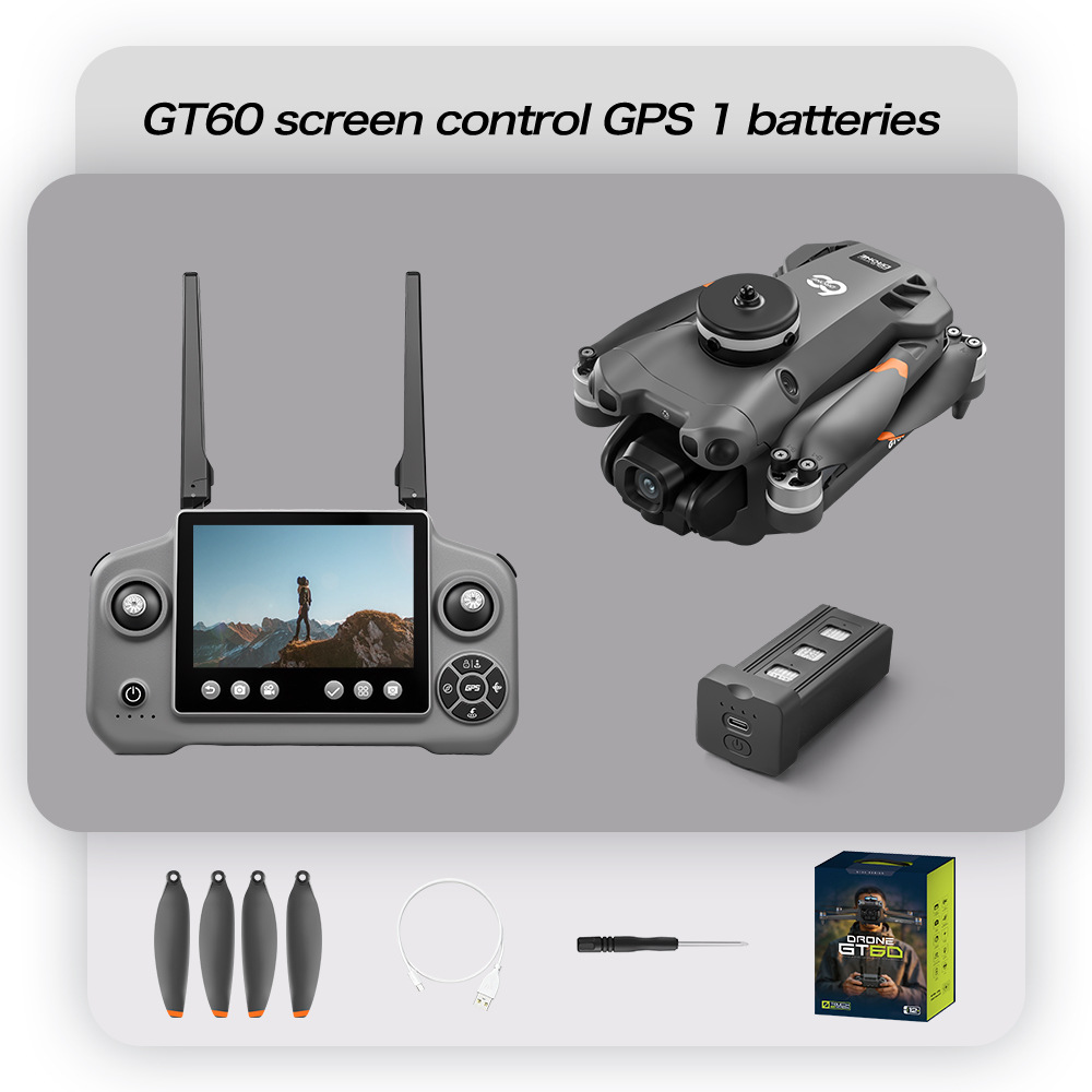 Nuovo Drone GPS GT60 con Fotog - Drone Camera Wide Angle recensione e prezzo