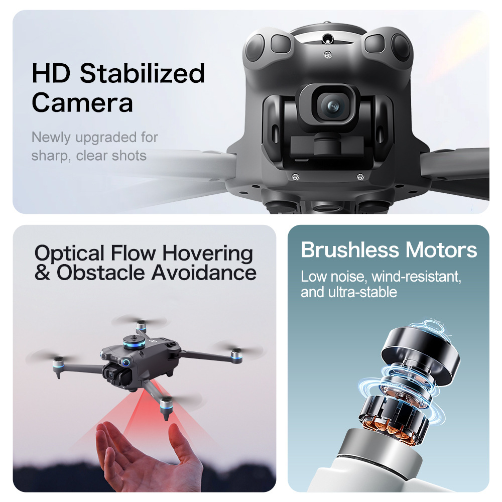 Nuovo Drone GPS GT60 con Fotog - Drone Camera Wide Angle recensione e prezzo
