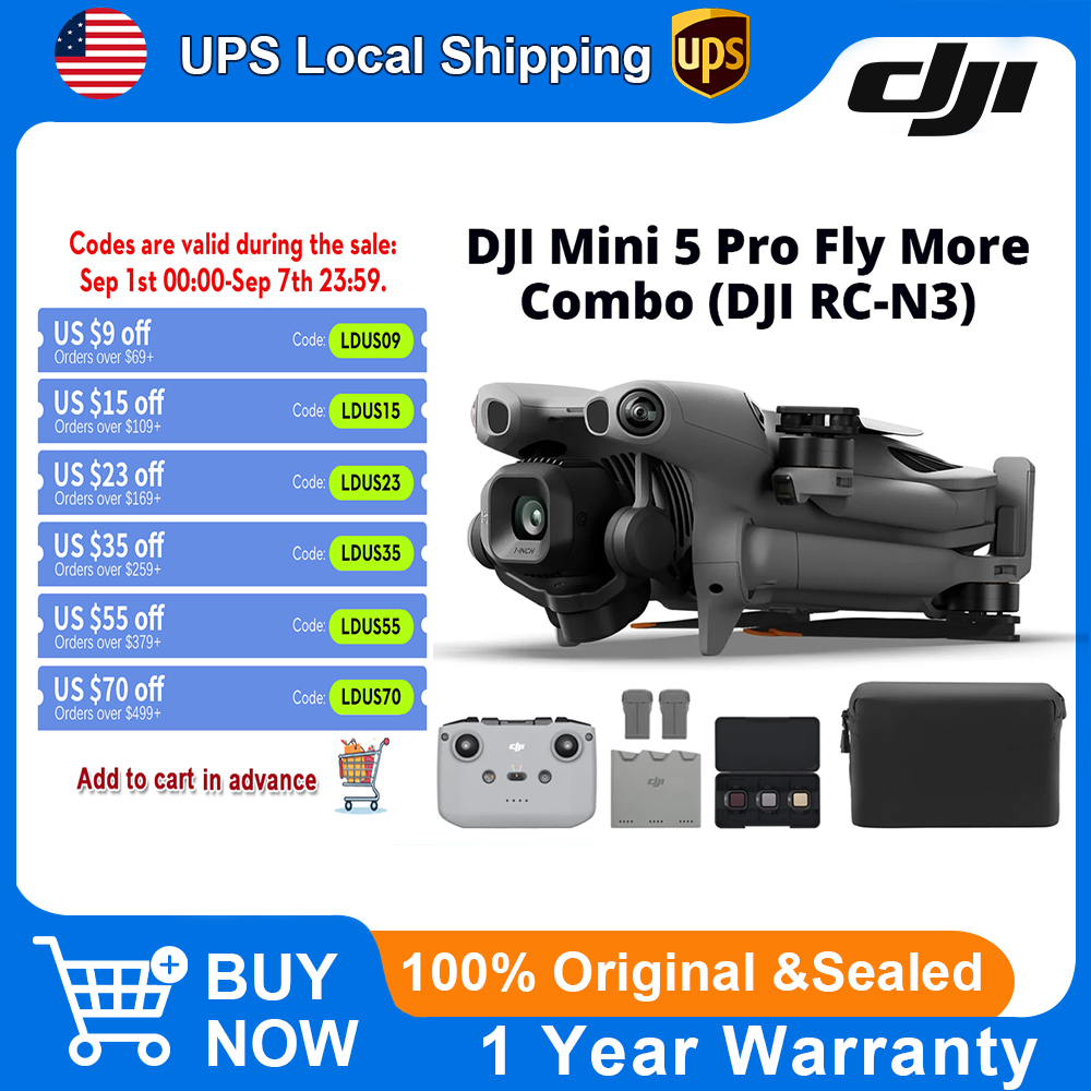 DJI Mini 5 Pro Fly More Combo  - Drone Camera Vlog recensione e prezzo