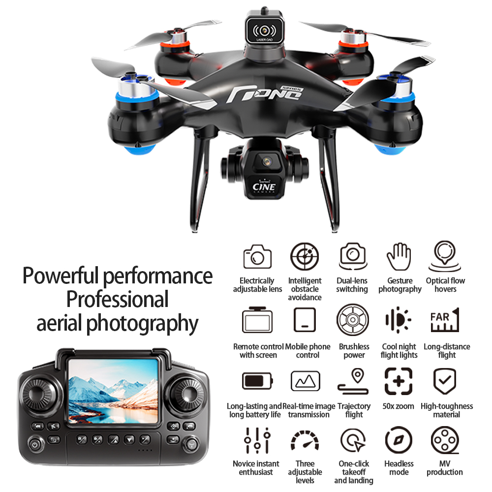 E55 Controllo dello schermo de - Drone Camera Professional recensione e prezzo